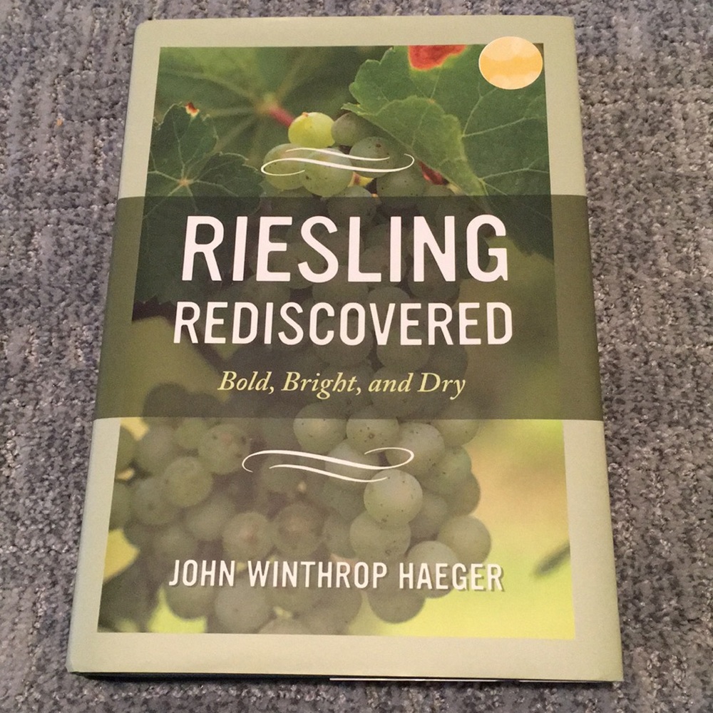 Host Pick! NWOT “Riesling Rediscovered” book